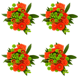 8 Old Crow Flower Bouquets Fresh Fall Arrangement Set