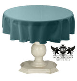 Dull Bridal Satin Fabric - Solid Color, 48" Round (1 Piece)