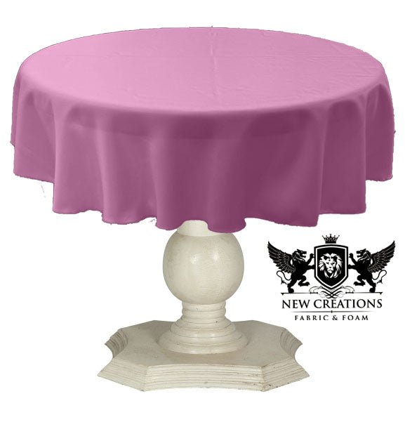 Dull Bridal Satin Fabric - Solid Color, 48" Round (1 Piece)