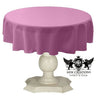 Dull Bridal Satin Fabric - Solid Color, 48" Round (1 Piece)
