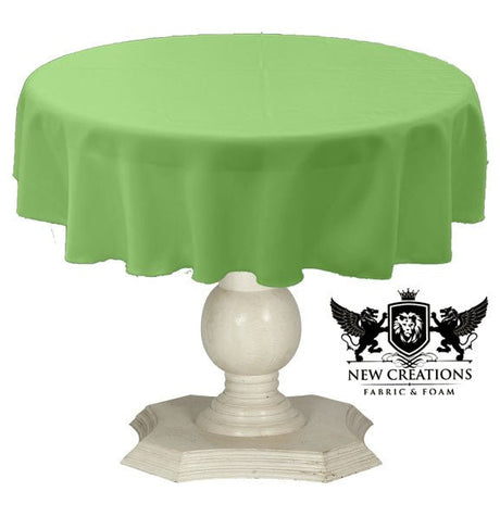 Dull Bridal Satin Fabric - Solid Color, 48" Round (1 Piece)