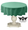 Dull Bridal Satin Fabric - Solid Color, 51" Round (1 Piece)