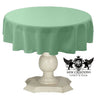 Dull Bridal Satin Fabric - Solid Color, 51" Round (1 Piece)