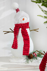 13" Snowman Resin Figure