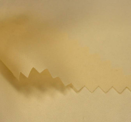 Taffeta Lining 100 Percent Polyester Fabric - Solid Banana, 58/60" Width
