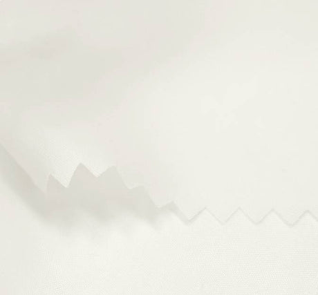 Taffeta Lining 100 Percent Polyester Fabric - Off White, 58/60" Width