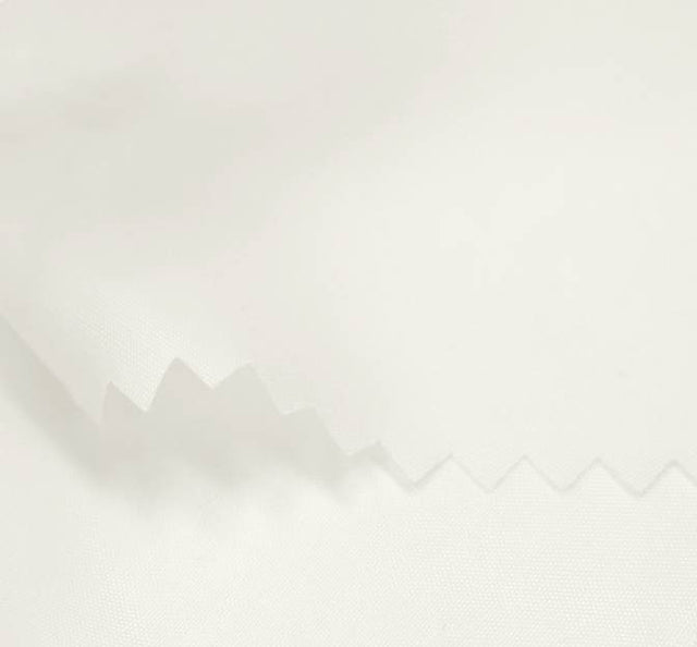 Taffeta Lining 100 Percent Polyester Fabric - Off White, 58/60" Width