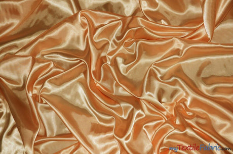 Silky Soft Medium Satin Polyester Fabric - Solid, 58/60" Width (70 Yard Bolt)