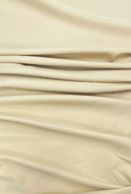 Gabardine Polyester Gabardine Fabric - Taupe, 59/60" Width (1 Yard)