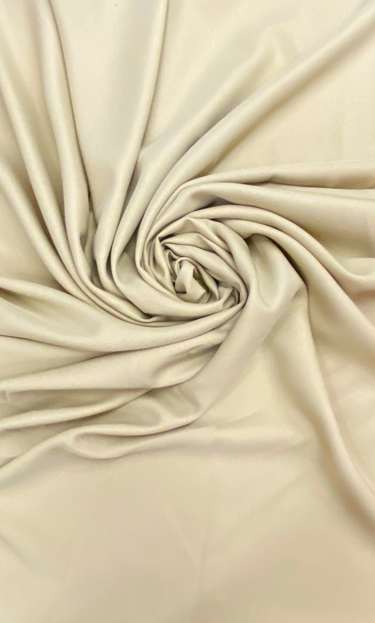 Gabardine Polyester Gabardine Fabric - Taupe, 59/60" Width (1 Yard)