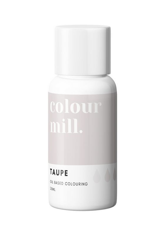 Taupe Oil Based Colouring 20ml for Baking