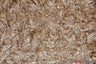 Rosette Satin Polyester Fabric - 3D Satin Floral Embroidery, 52/54" Width (Yards, Bolts, Sample Swatch)