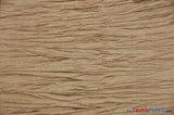 Crease Taffeta Crush Taffeta Polyester Fabric - Crushed Texture, 50/52" Width (Continuous Yards Or By Bolt)