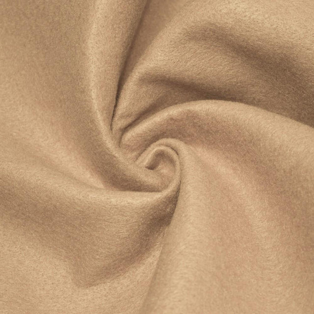 Taupe solid Acrylic Felt Fabric