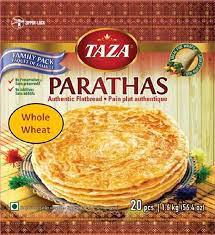 Taza Whole Wheat Paratha 20pcs