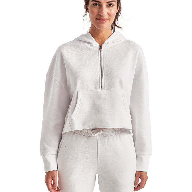 Ladies' Alice Half-Zip Hooded Sweatshirt