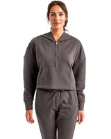 Ladies' Alice Half-Zip Hooded Sweatshirt