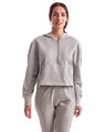 Ladies' Alice Half-Zip Hooded Sweatshirt