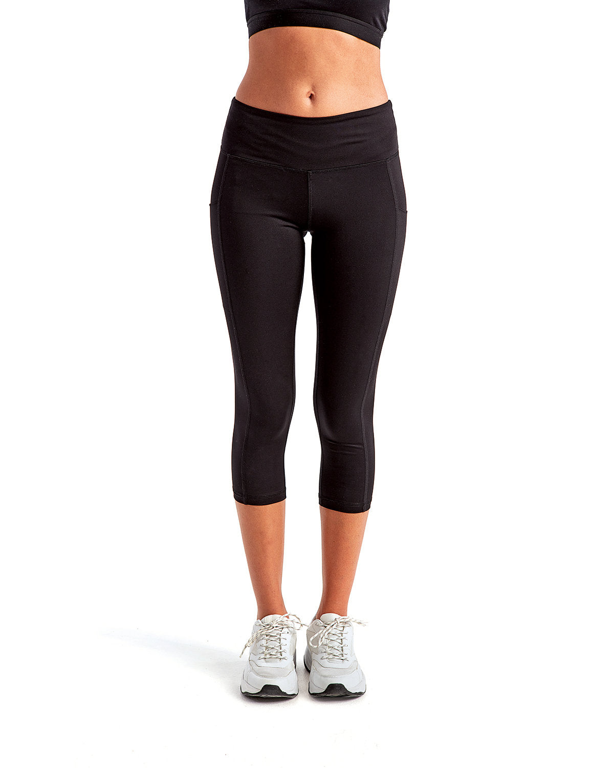 Ladies' Three-Quarter Performance Leggings