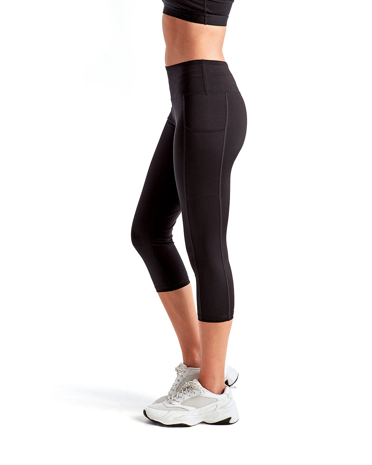 Ladies' Three-Quarter Performance Leggings