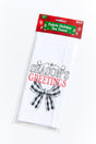 27" Christmas Tea Towel