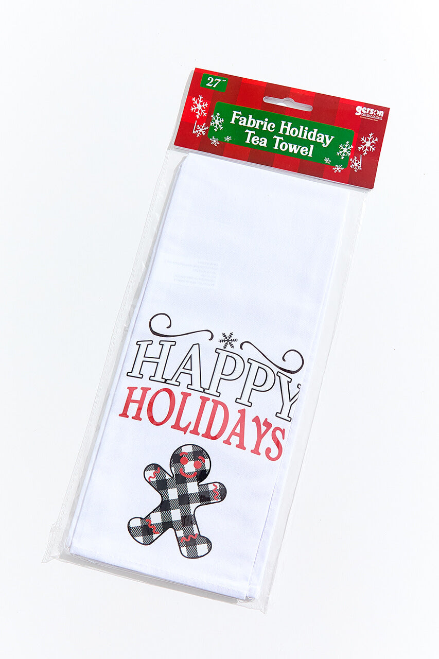 27" Christmas Tea Towel