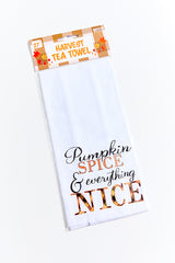 27" Autumn Harvest Tea Towel
