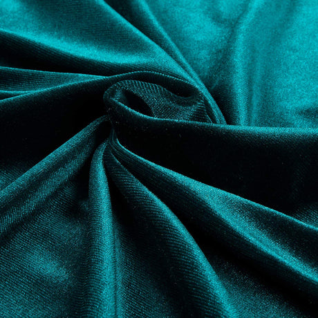 1 Yard Stretch Velvet Fabric Soft Silky 4 Way Stretch for Apparel Costumes 58/60 Inch Width