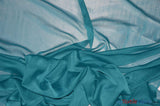 Two Tone Chiffon Polyester Fabric - Iridescent Sheer, 58/60" Width, Multiple Colors (Yards, Bolts, Sample Swatch)