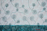 Donatello Organza Embroidery Fabric - Embroidered Floral Sheer, 54" Width, Multiple Colors (1 Yard)