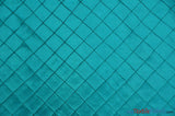 Pintuck 2X2 Taffeta Fabric - Diamond Pattern, 54" Width, Multiple Colors (1 Yard)