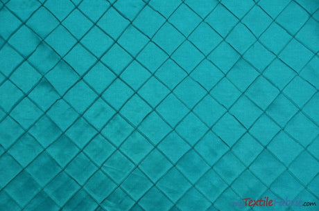 Pintuck 2X2 Taffeta Fabric - Diamond Pattern, 54" Width, Multiple Colors (1 Yard)