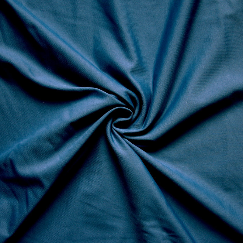 Swim Knit Nylon Lycra Teal Blue