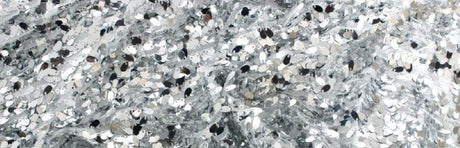 Tear Drop Sequins Polyester Fabric - Hanging Sequins On Mesh, Gold, Silver, Blush Pink, 50/52" Width (1 Yard)