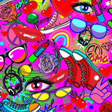 Printed Spandex Teen Pattern Fabric