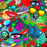 Printed Spandex Teen Pattern Fabric