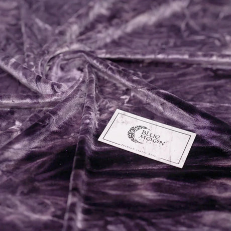 Crushed Stretch Velvet Tie Dye Fabric