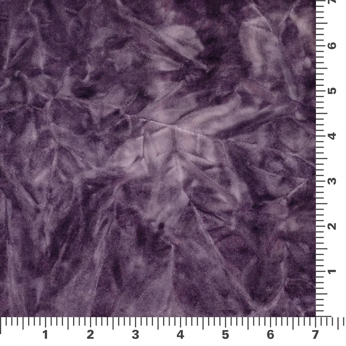 Crushed Stretch Velvet Tie Dye Fabric