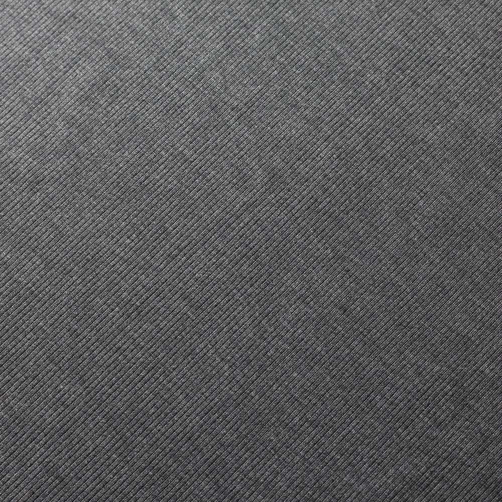 Tencel 2X2 Tencel Spandex Fabric - Ash Grey, Grey Stone, Rib Knit, 260 GSM, 60-62" Width (1 Yard)
