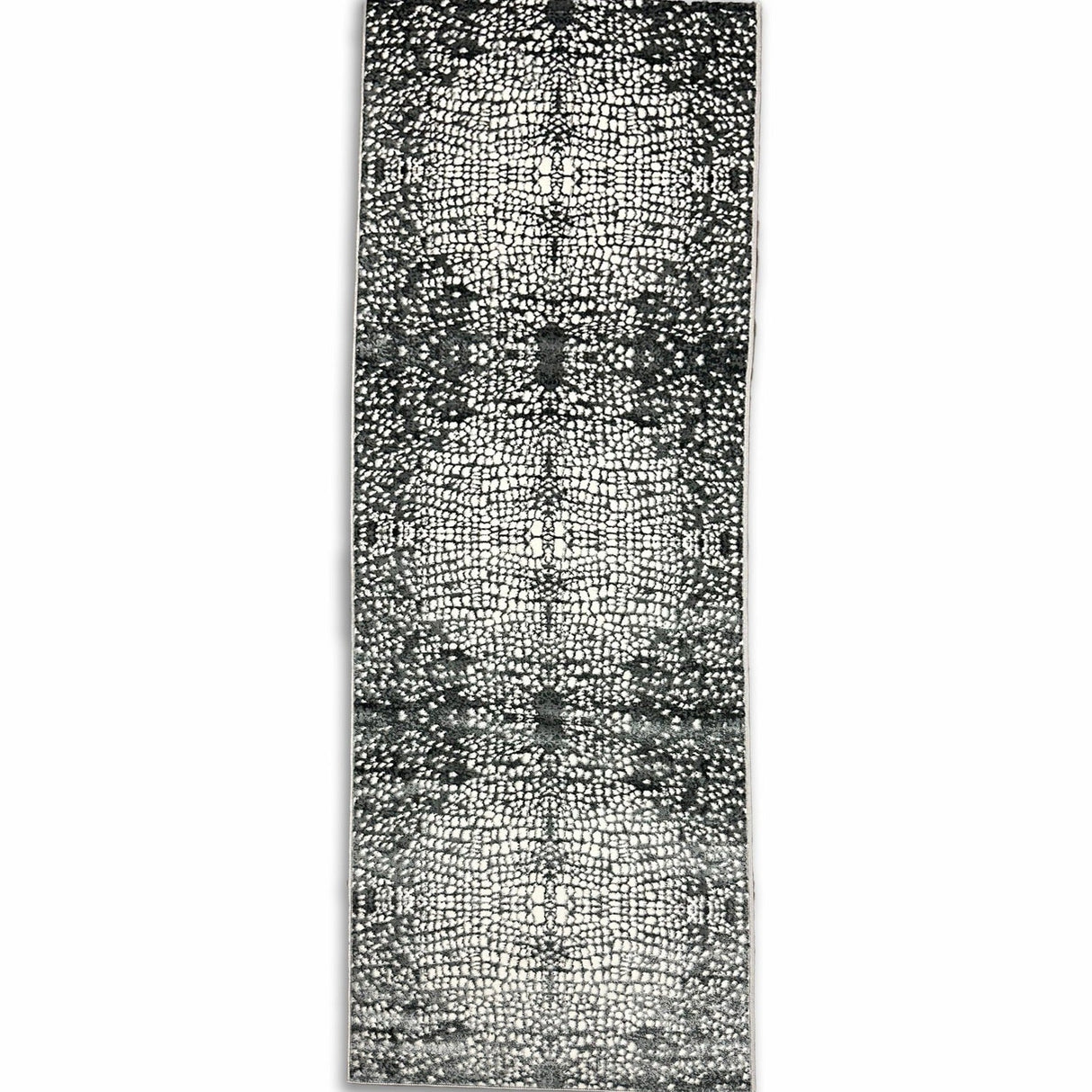 Tess 908 Gray Polypropylene Area Rug - Gray, Soft Backing, Power-Loomed, Stain And Fade Resistant (5' 3" X 7' 4")