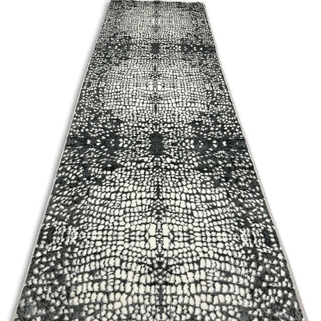 Tess 908 Gray Polypropylene Area Rug - Gray, Soft Backing, Power-Loomed, Stain And Fade Resistant (5' 3" X 7' 4")