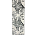 Tess 911 Gray Polyester Area Rug - Gray, TES911 Gray (5' 3" X 7' 4")