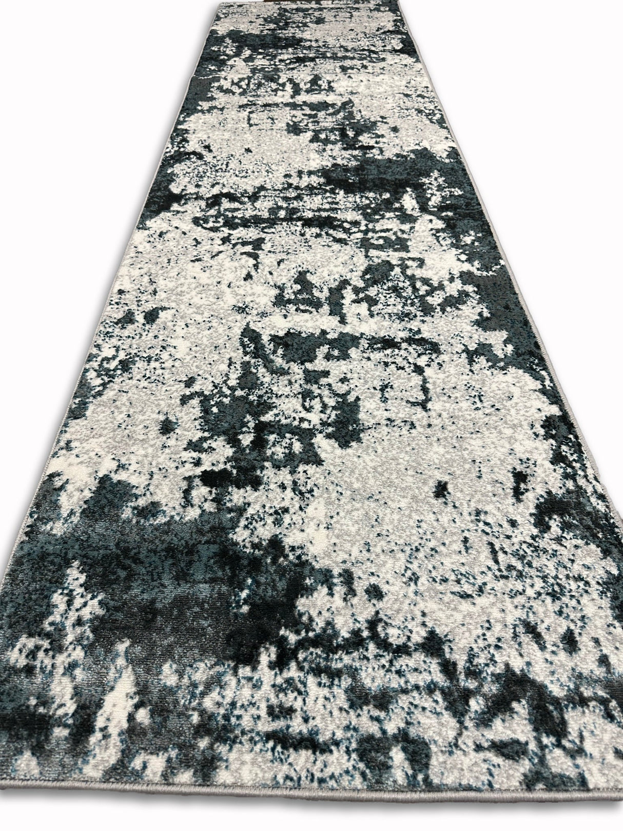 Tess 912 Blue Polypropylene Area Rug - Blue, TES912 Blue, Machine Made, Made In Turkey (5' 3" X 7' 4")