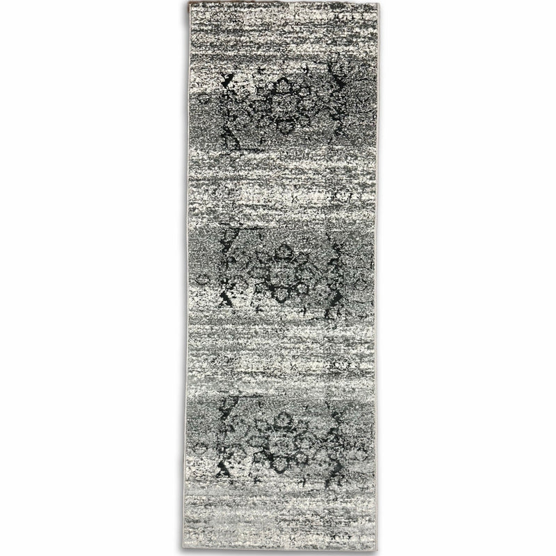 Tess 914 Gray Polyester Fabric - Gray, Power-Loomed, 7' 8" X 10' 2" (1 Unit)