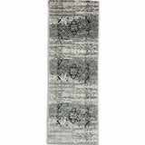 Tess 914 Gray Polyester Fabric - Gray, Power-Loomed, 7' 8" X 10' 2" (1 Unit)