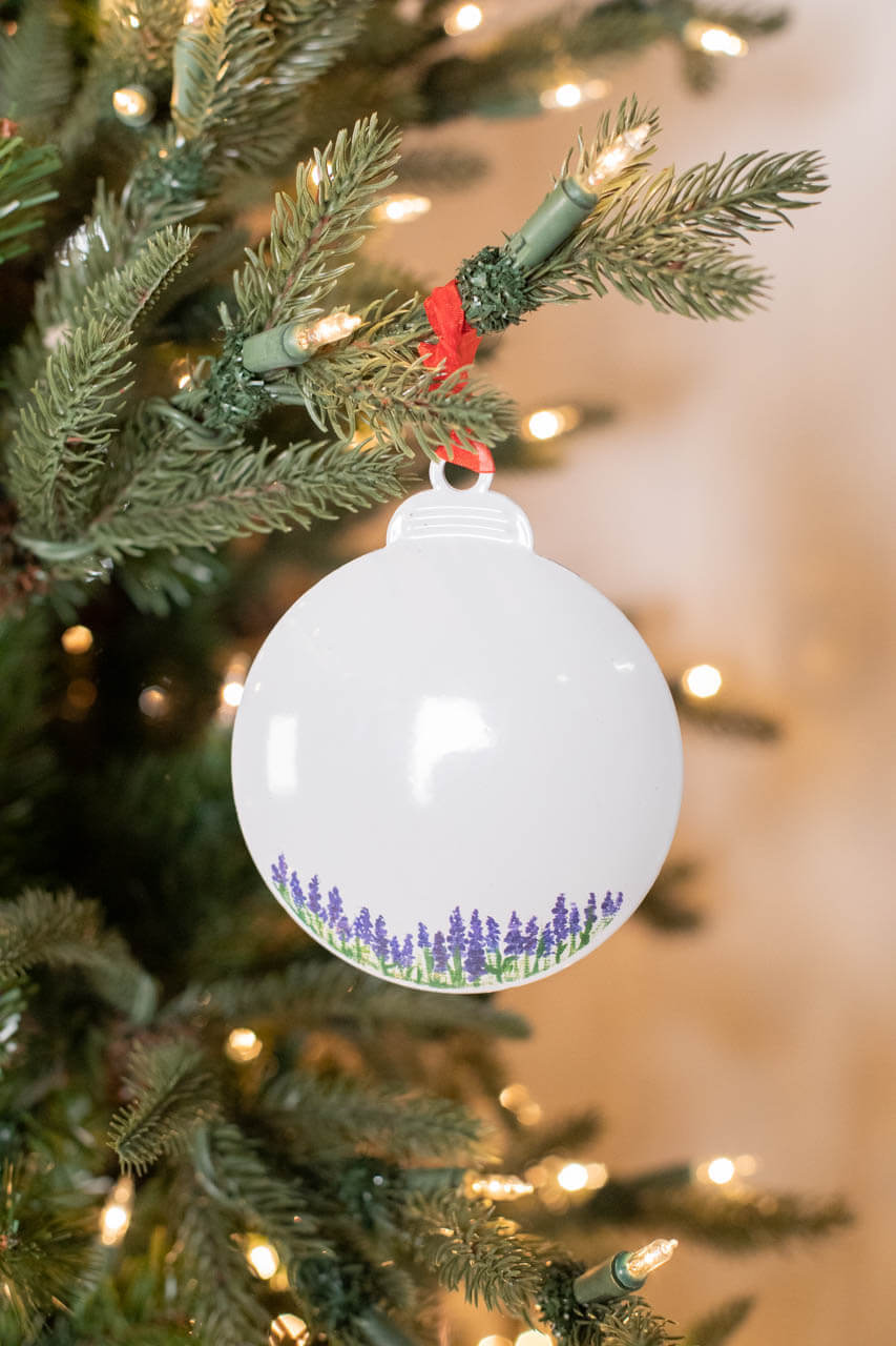 Personalizable Texas Flag Ornament