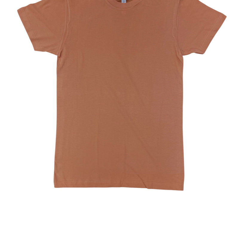 Lucky Friends 1001 100% Cotton Fabric - Texas Orange, Tubular, 4.2 Oz, 30 Single, Unisex, S-3XL (1 Piece)