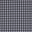Texture Gingham 588 Nylon Spandex Fabric - Black/White Gingham, 48" Width, 310 GSM (1 Yard)