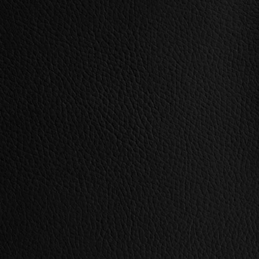 Black 1.0 mm Thickness Textured PVC Faux Leather Vinyl Fabric,