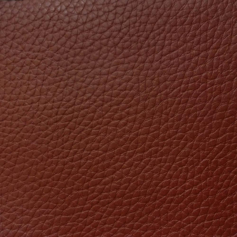 Burgundy 1.0 mm Thickness Textured PVC Faux Leather Vinyl Fabric,